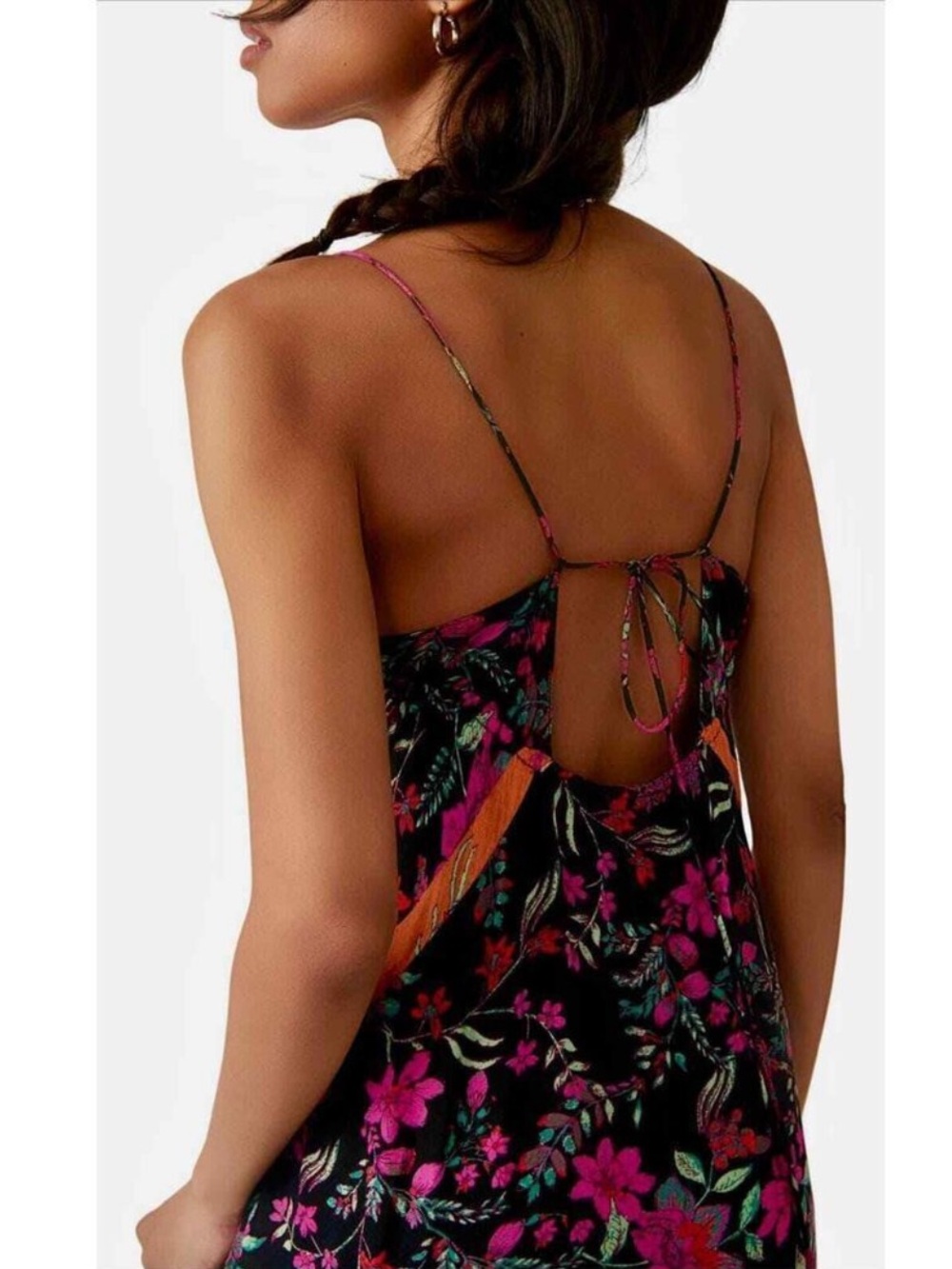 Free People There She Goes Floral Midi Slip - Picture 5 of 11